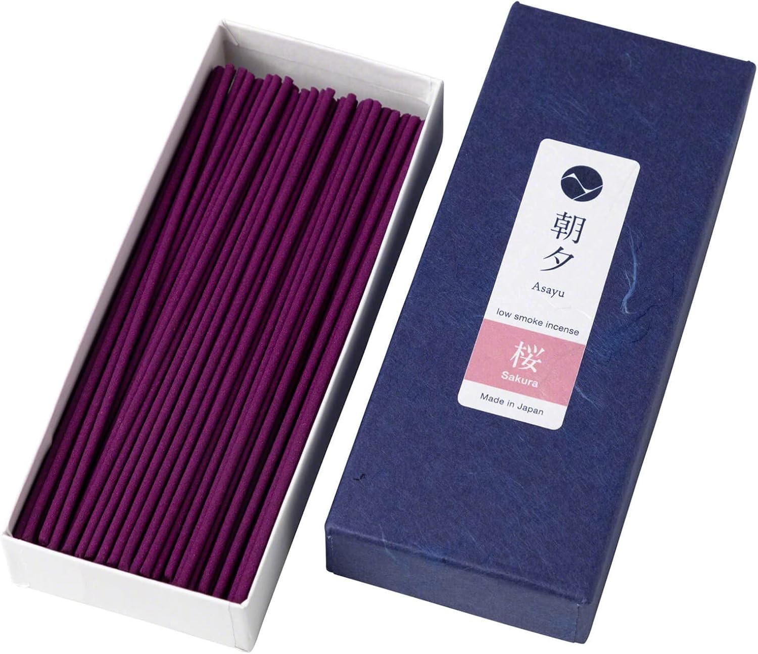 Low Smoke Sakura Incense Sticks 40g by Asayu Japan