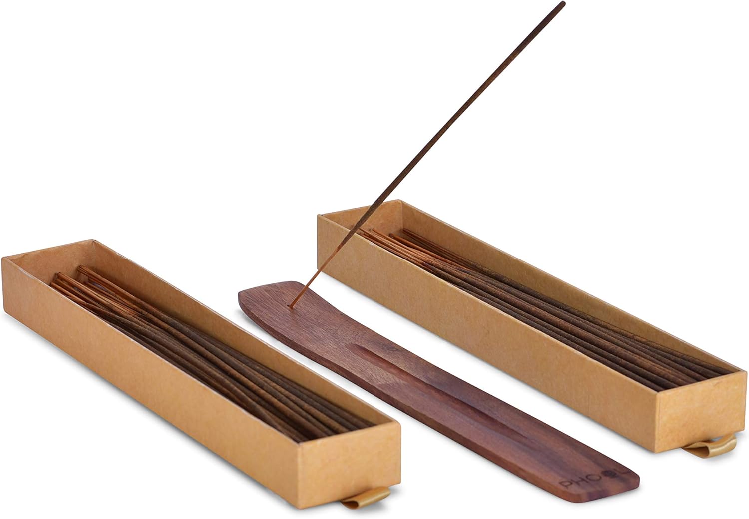 Pack of 2 Natural Incense Sticks with 2 Fragrances - Nagchampa Patchouli