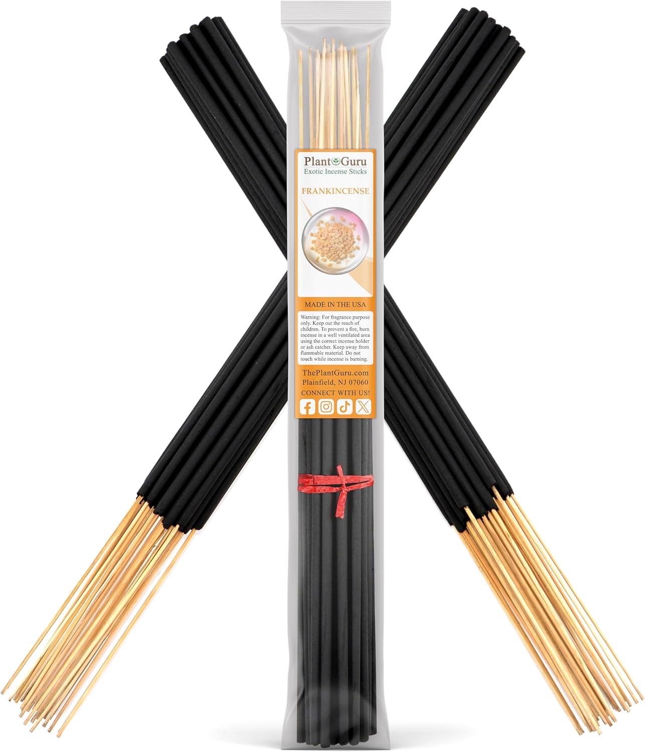 Plant Guru Frankincense Incense Sticks Jumbo 19 Inch Long