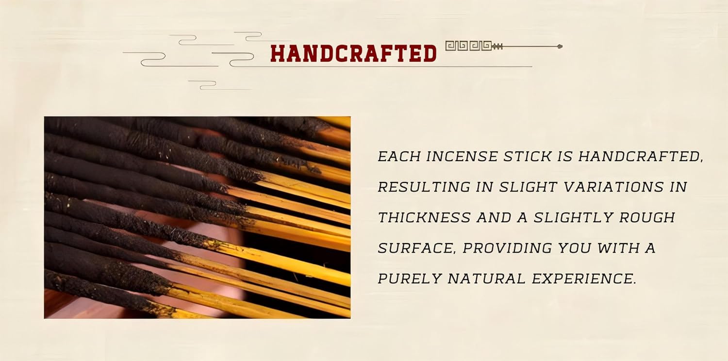 YADUE Lavender Incense Sticks - 120 Sticks 6 Pack x 20 PCS for Relaxation and Home Fragrance