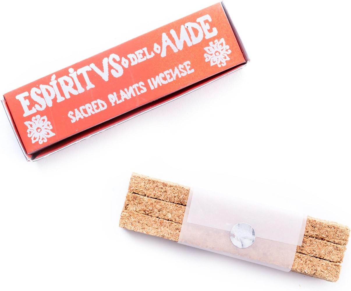 Espiritus Del Ande Incense Sticks Palo Santo Wiraqoya Myrrh