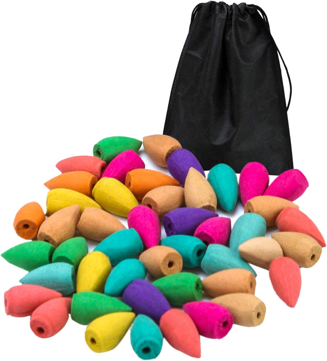 Aneco 180 Backflow Incense Cones 10 Mixed Natural Scents