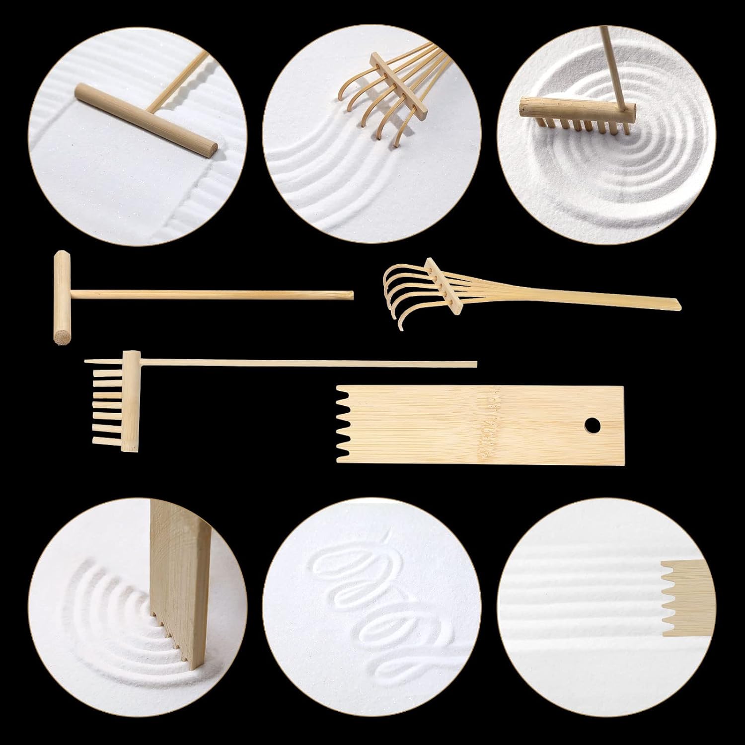 Zen Garden Kit for Office Desk and Home Decor