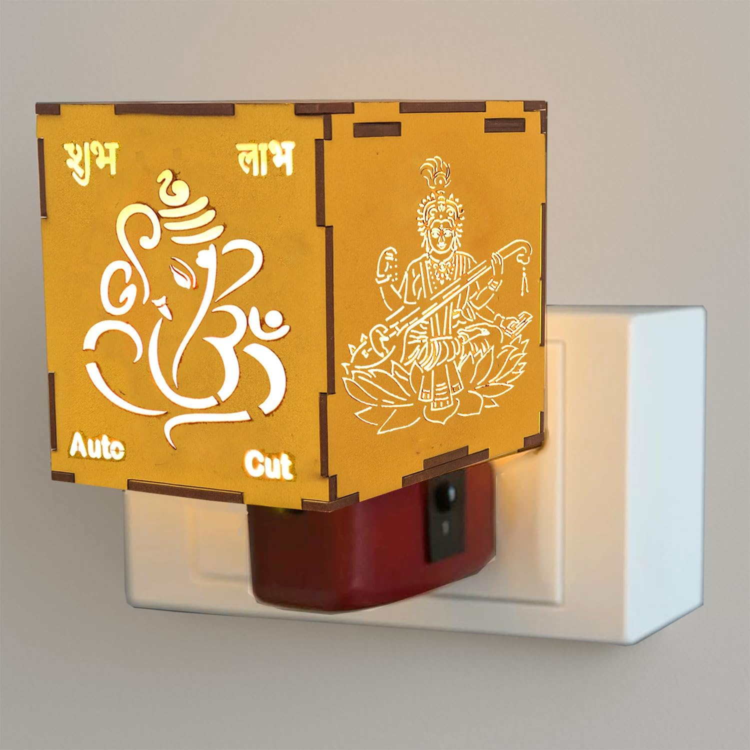 SIGNAMIO Auto Cut Incense Burner with Night Light