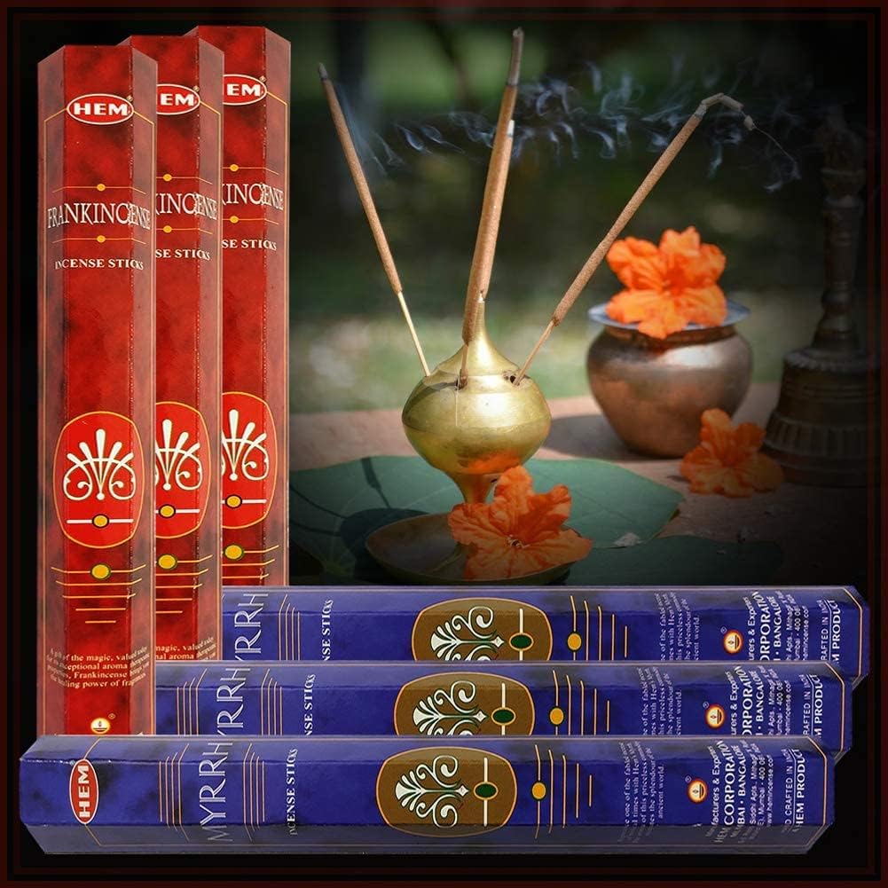 TRUMIRI Incense Sticks and Holder Bundle