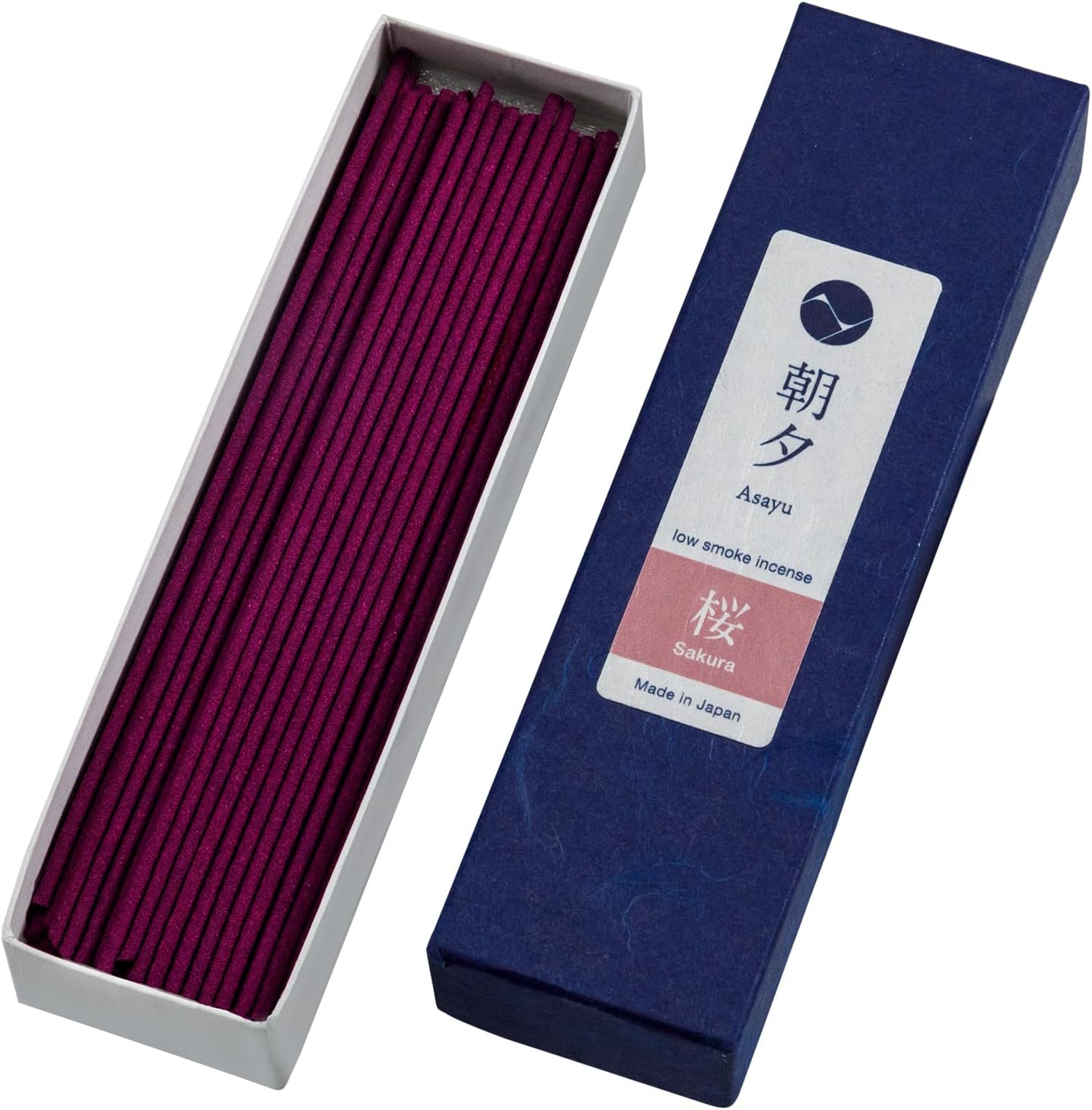 Asayu Japan Low Smoke Cherry Blossom Incense Sticks 20g Sampler