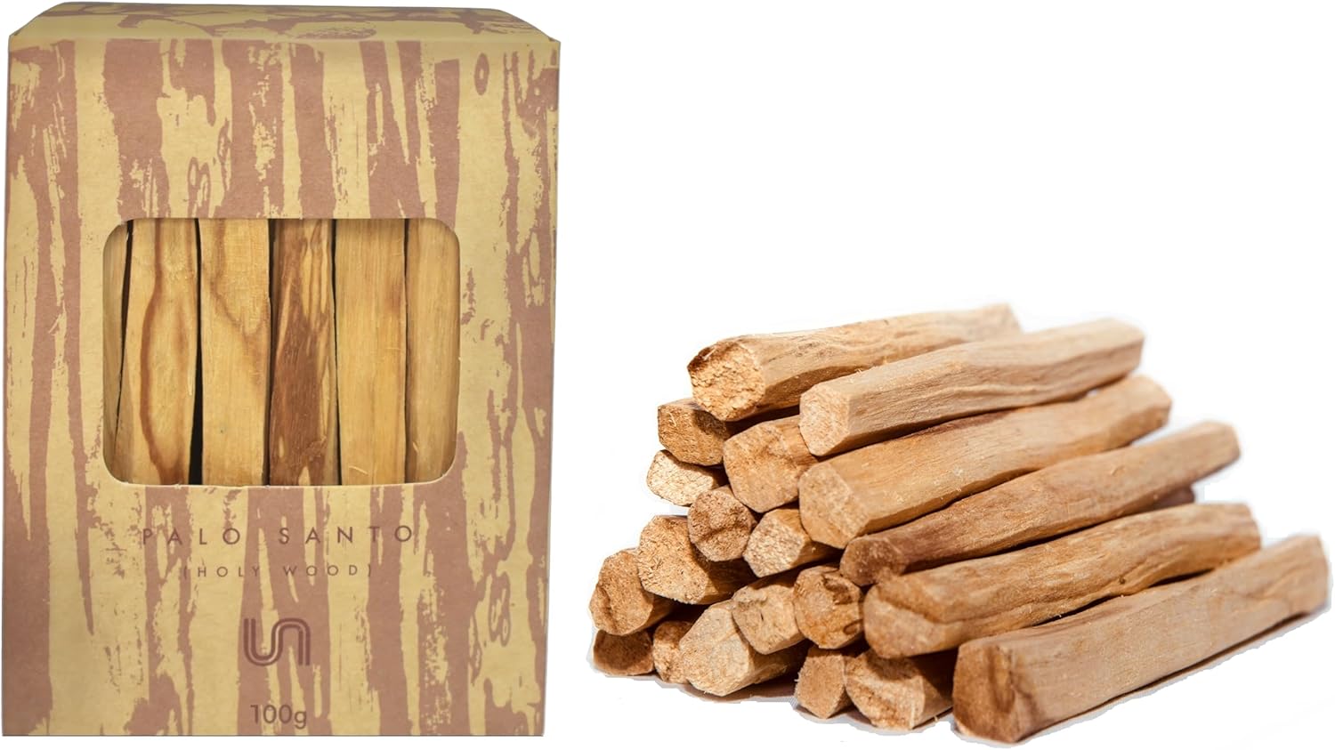 UNIZOCO Palo Santo Sticks 100 Grams for Healing and Meditation