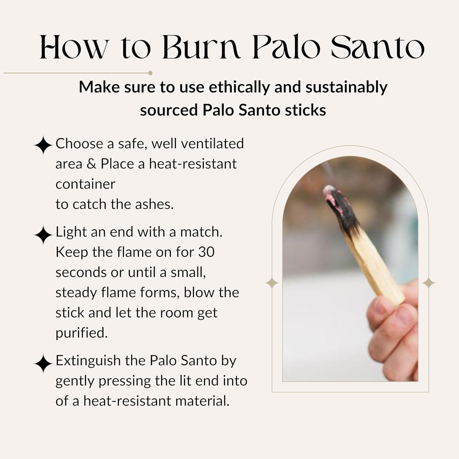 12 Premium Palo Santo Sticks from Ecuador - Natural Wild Harvested Sustainable