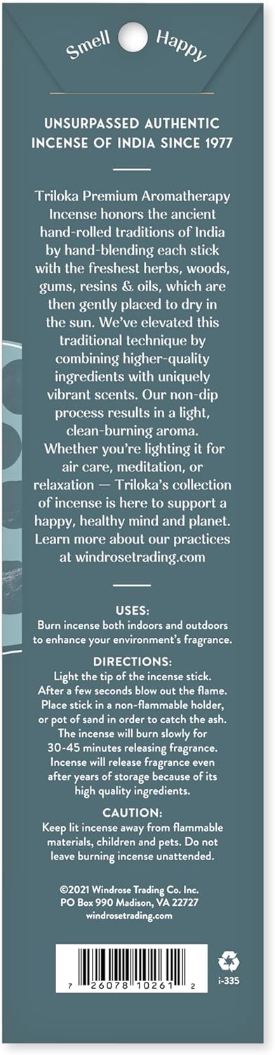 Triloka Premium Incense Blue Lotus 10 Sticks