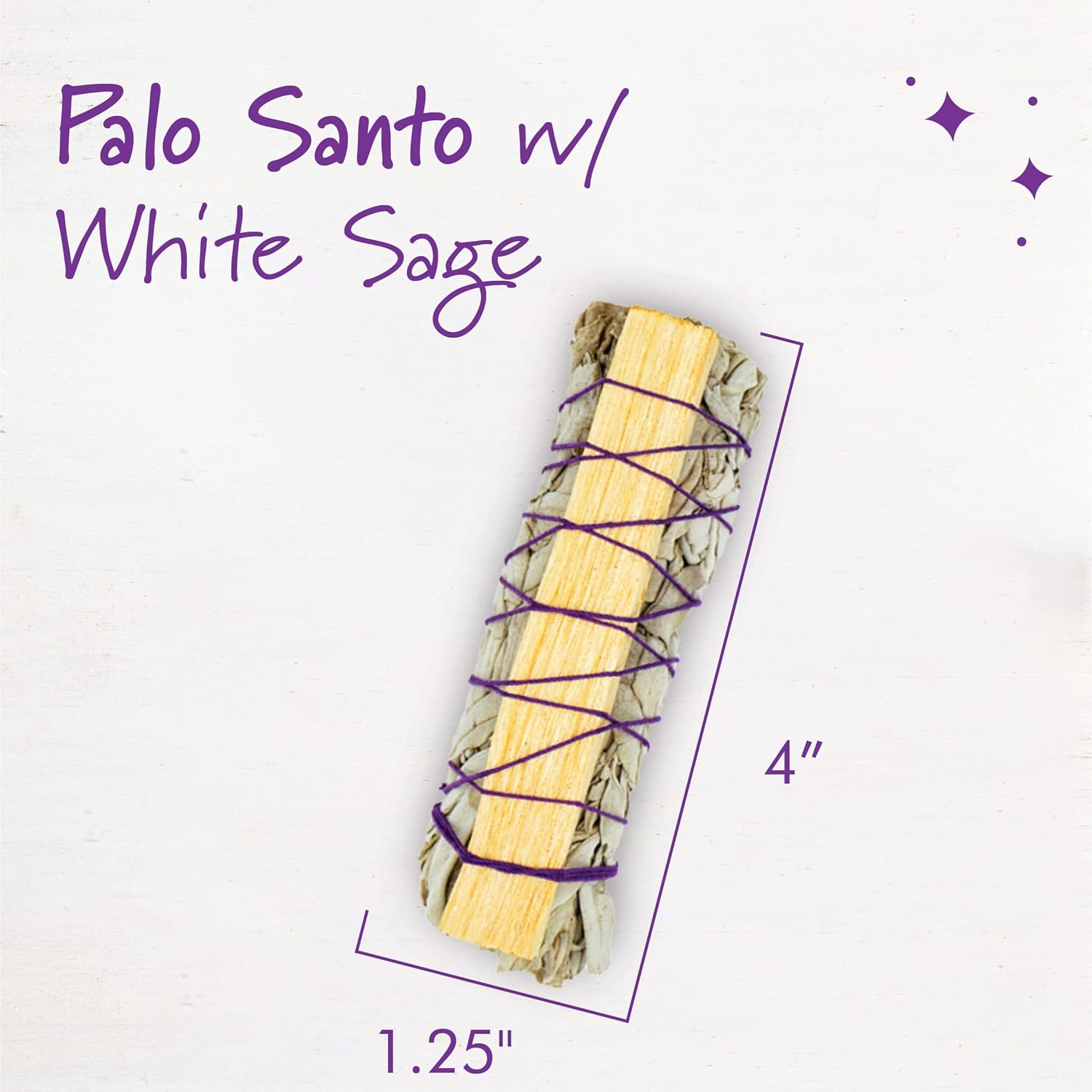 ESPOIR AMOUR Palo Santo White Sage Smudging Sticks