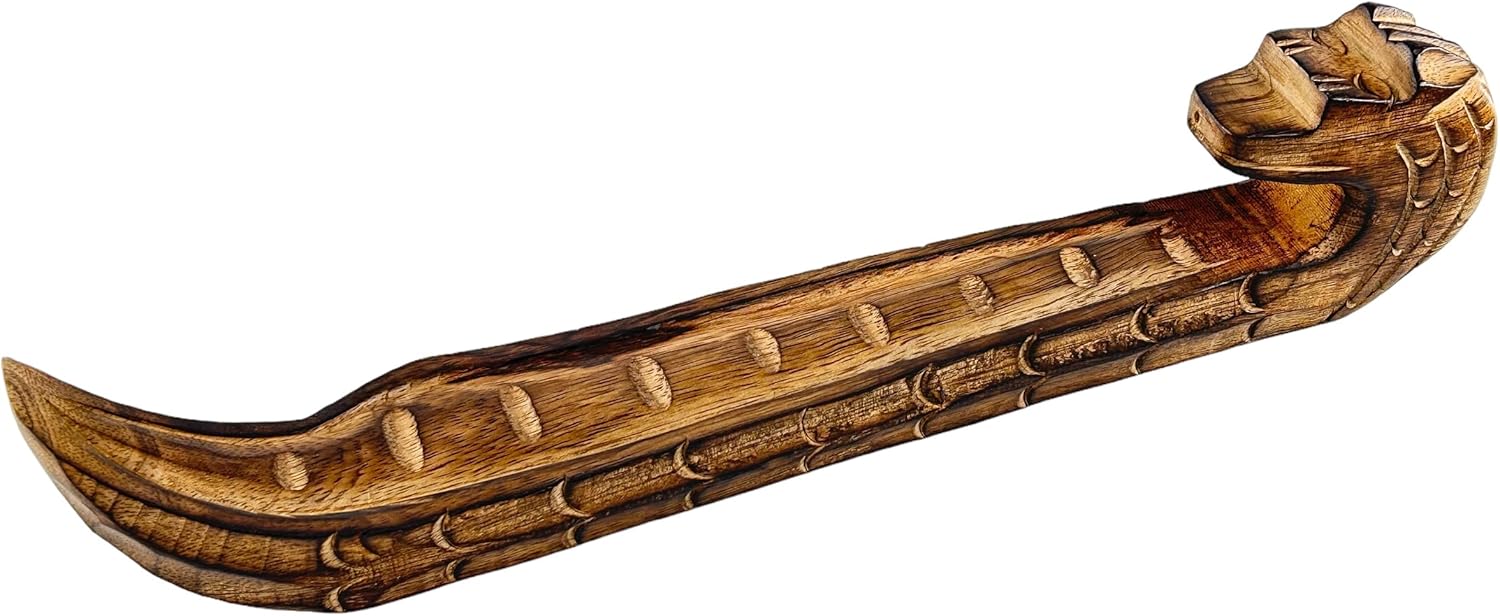 S B Arts Dragon Incense Holder - 12x2x25