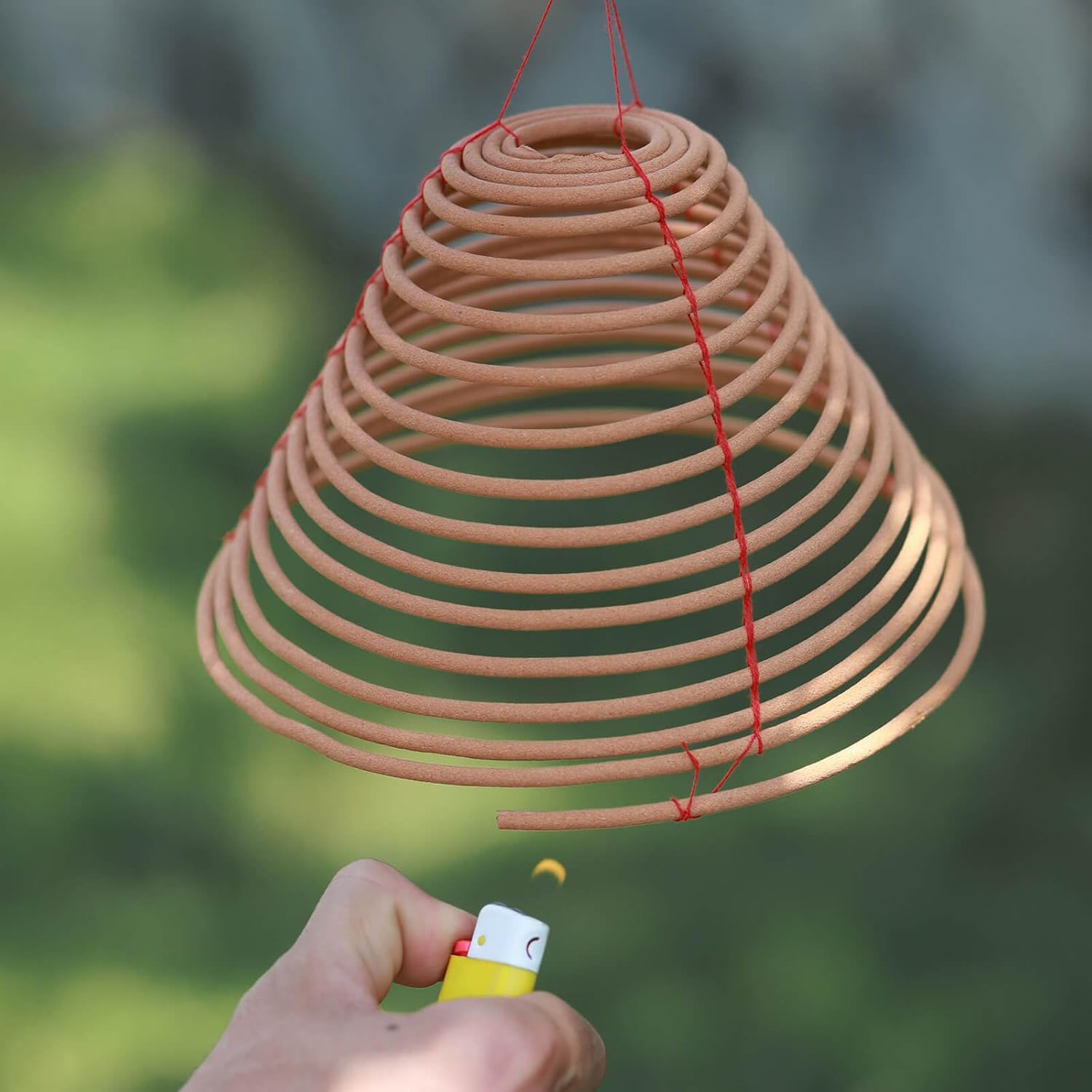 FOUCILO Citronella Incense Coil 36 Hours Burn 3 Pack