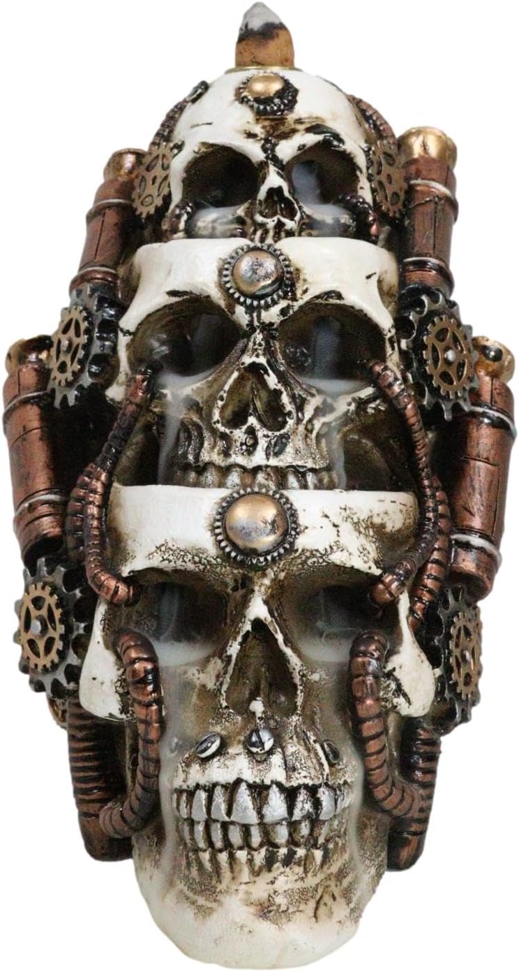 Ebros Gift Steampunk Incense Holder Set