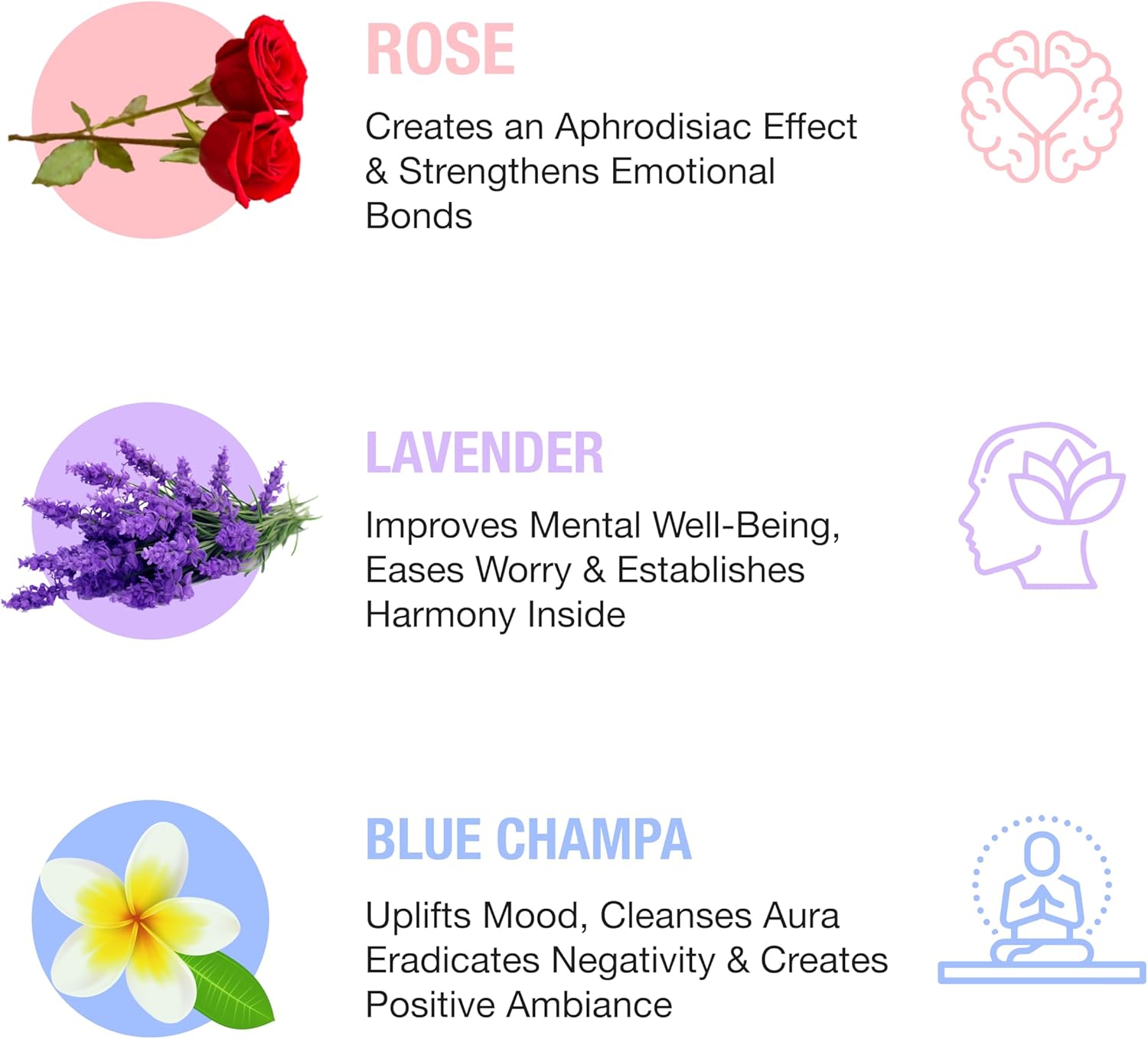 Hem Assorted Incense Sticks Variety Pack 6 Flavors