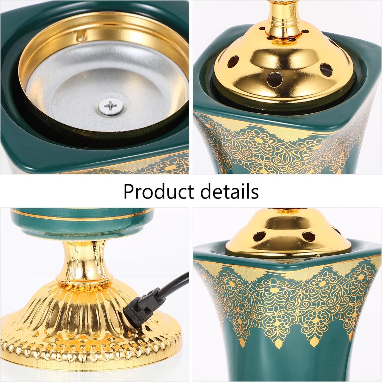 Ciieeo Electric Incense Burner for Home Yoga Office Decor