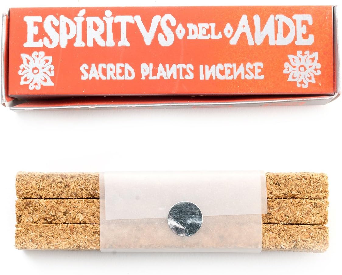 Espiritus Del Ande Incense Sticks Palo Santo Wiraqoya Myrrh