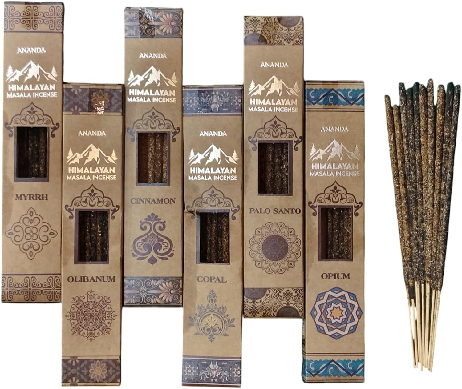 Himalayan Masala Smudge Incense Sticks 60 Pack