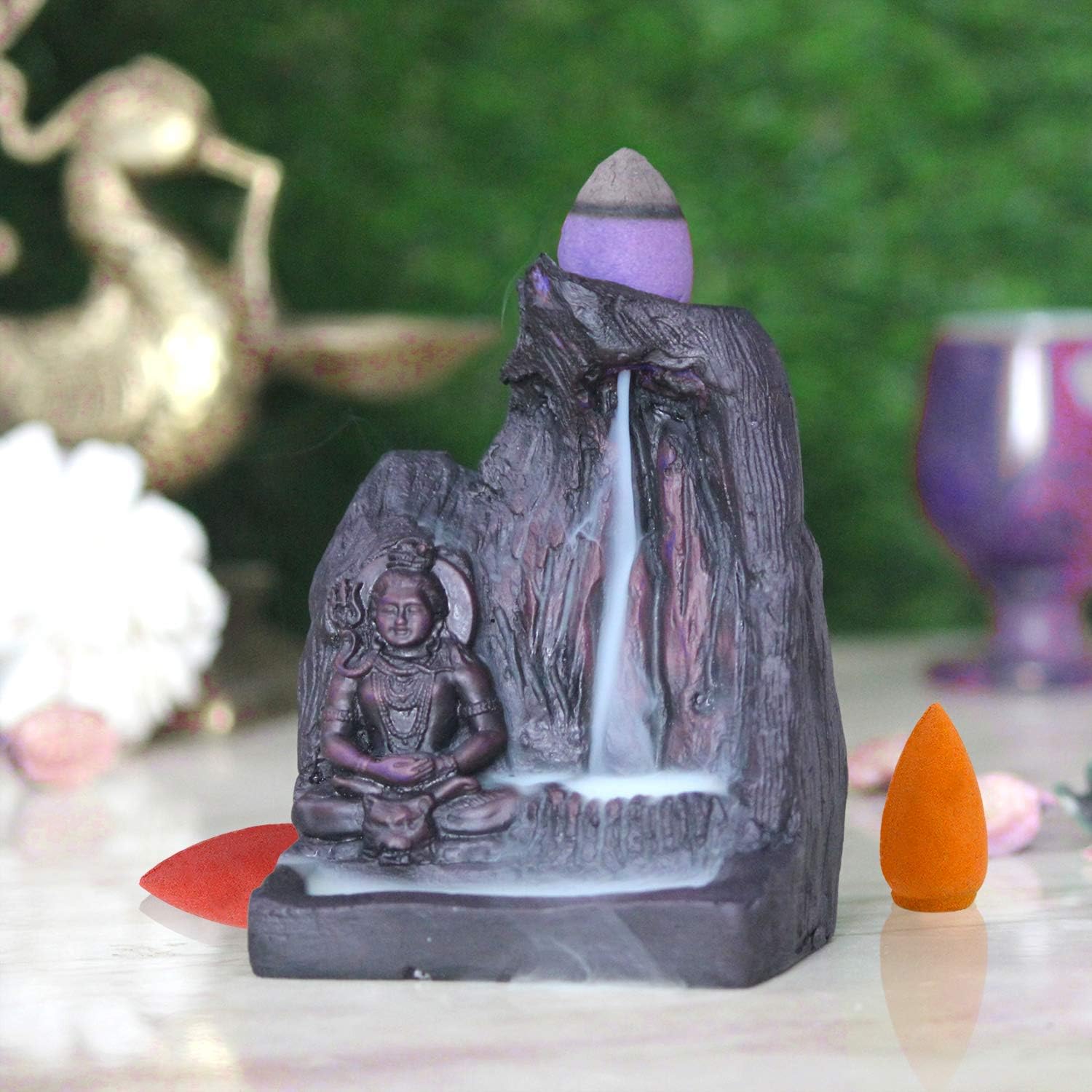 Aneco 180 Backflow Incense Cones 10 Mixed Natural Scents