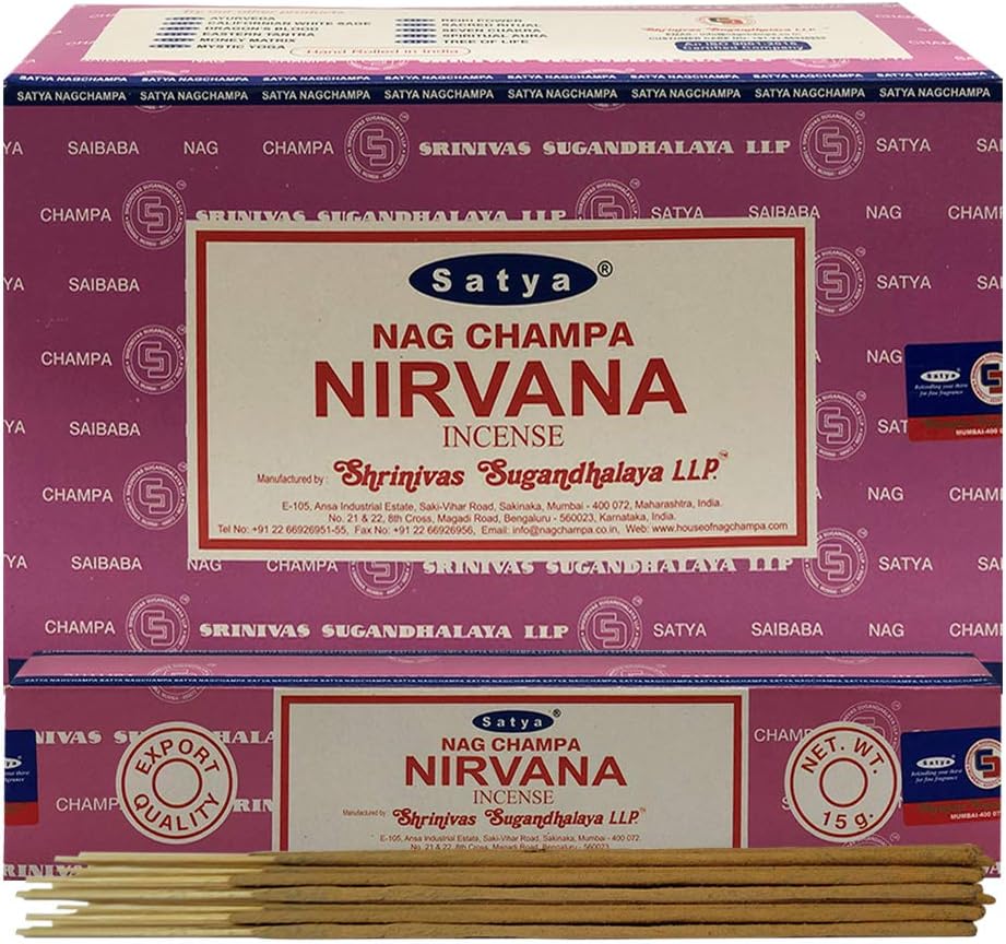 TRUMIRI Nirvana Incense Sticks and Holder Bundle