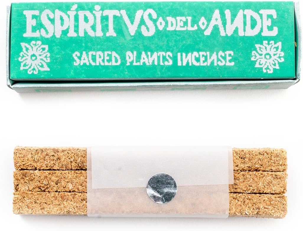 Espiritus Del Ande Incense Sticks Palo Santo Wiraqoya Rosemary