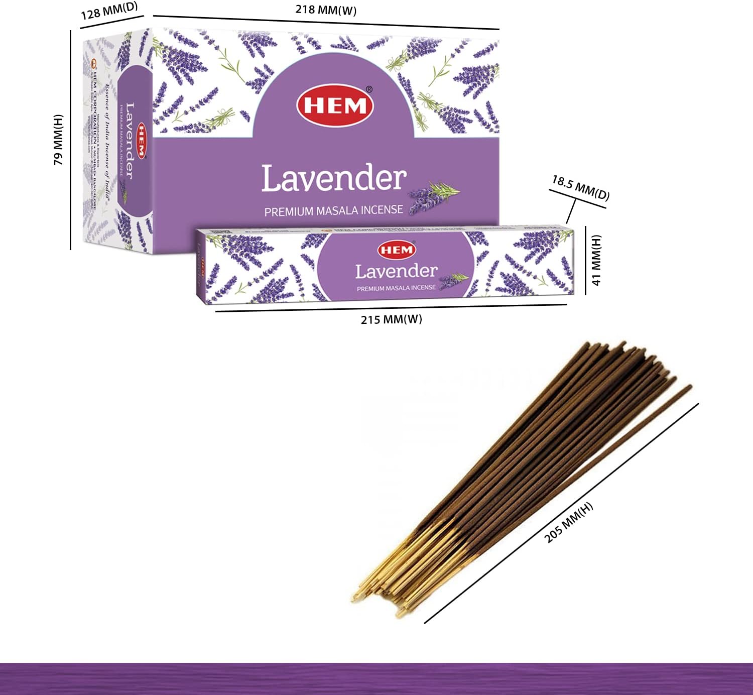 HEM Universal Series Incense Sticks Lavender