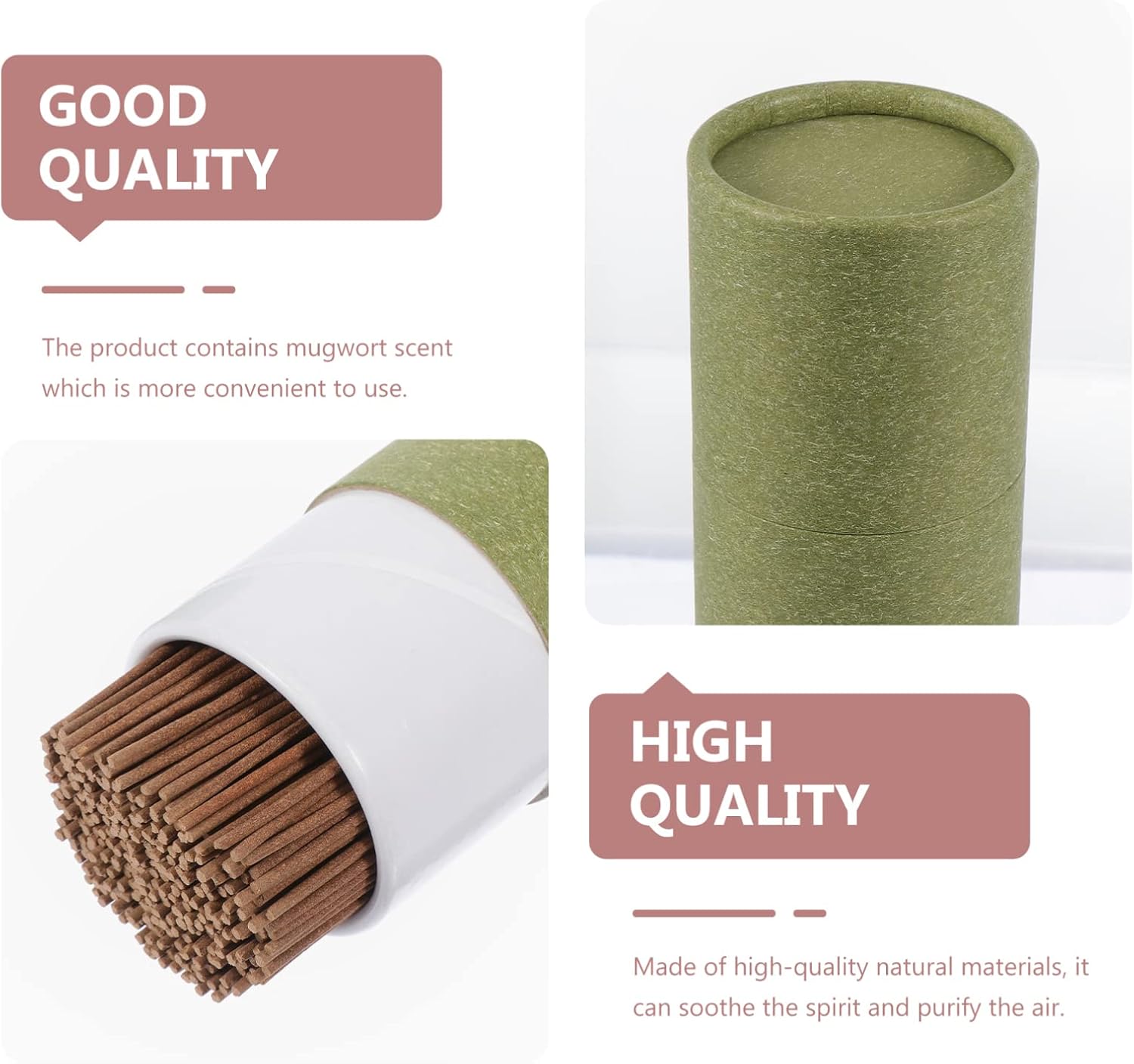 Healifty Wormwood Incense Sticks Aromatherapy
