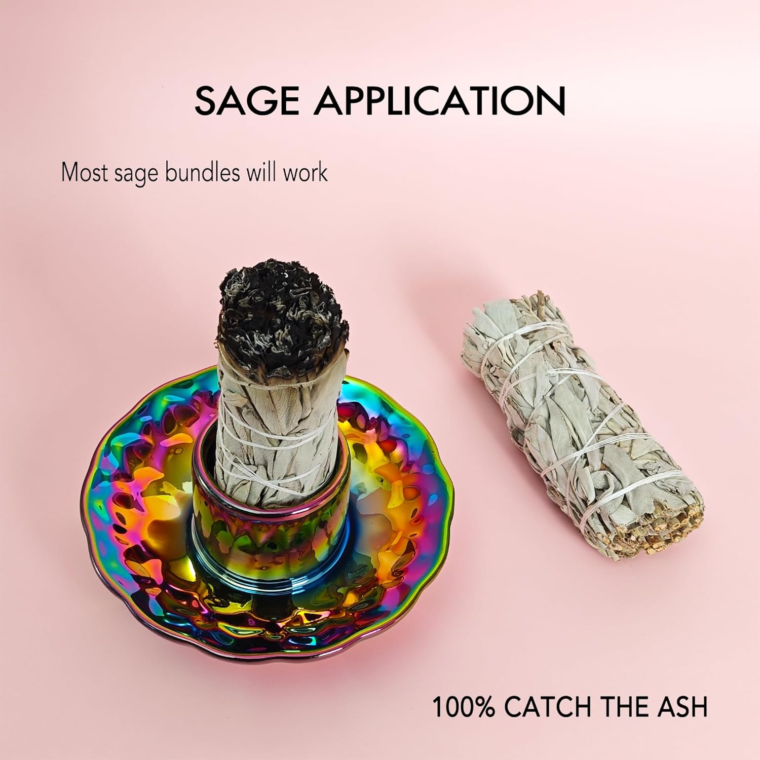 Ceramic Incense Burner Holder for Palo Santo and Sage