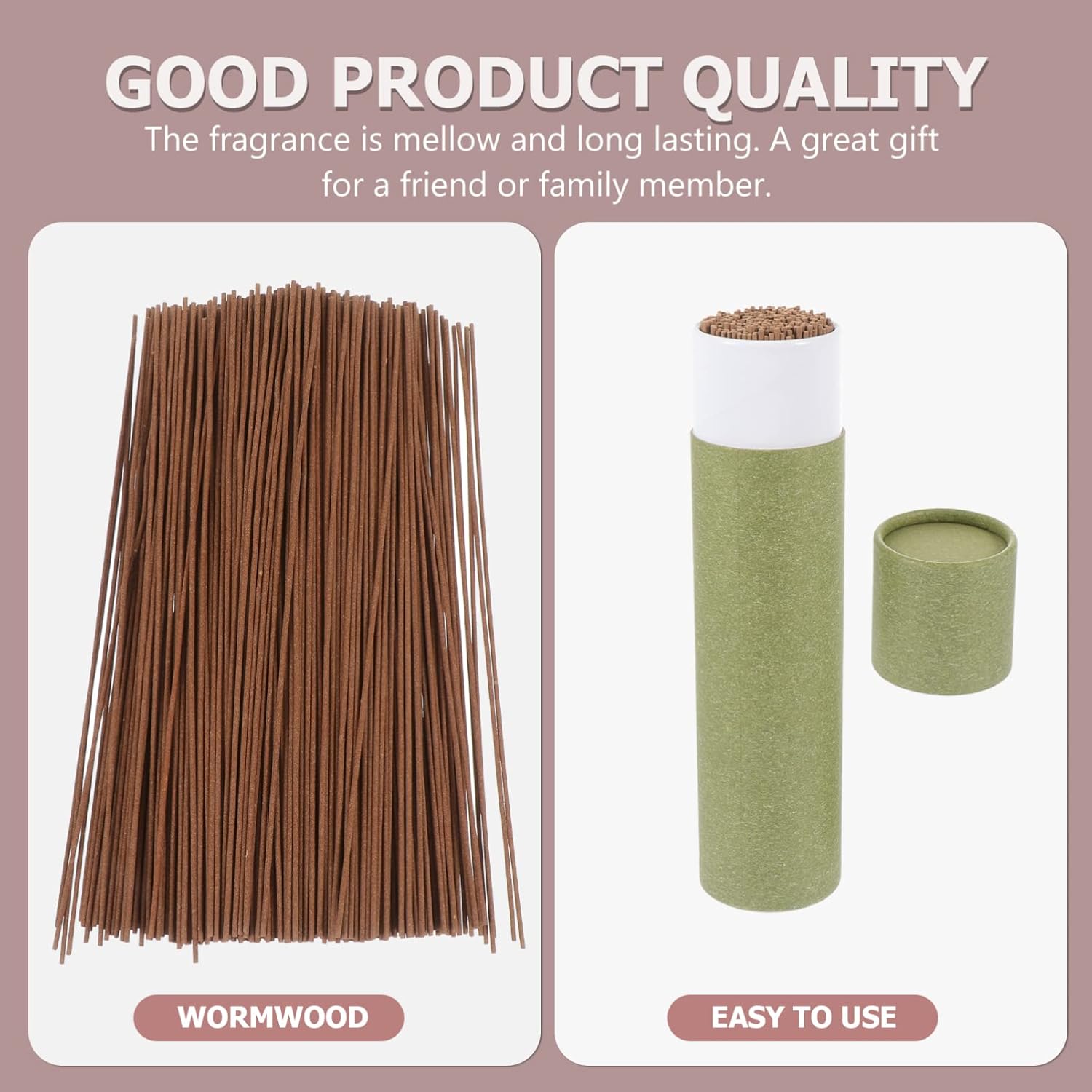 Healifty Wormwood Incense Sticks Aromatherapy