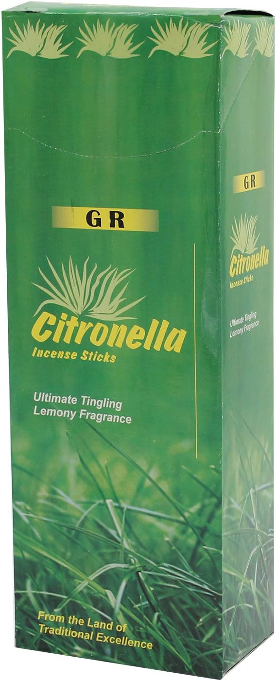 GR Citronella Incense 6 Box 120 Sticks
