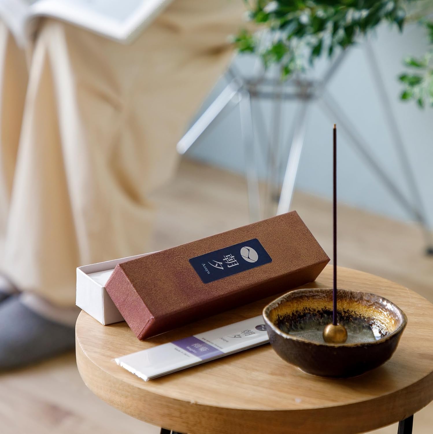 Asayu Japan Incense Sticks Assortment 5 Floral Fragrances 20g