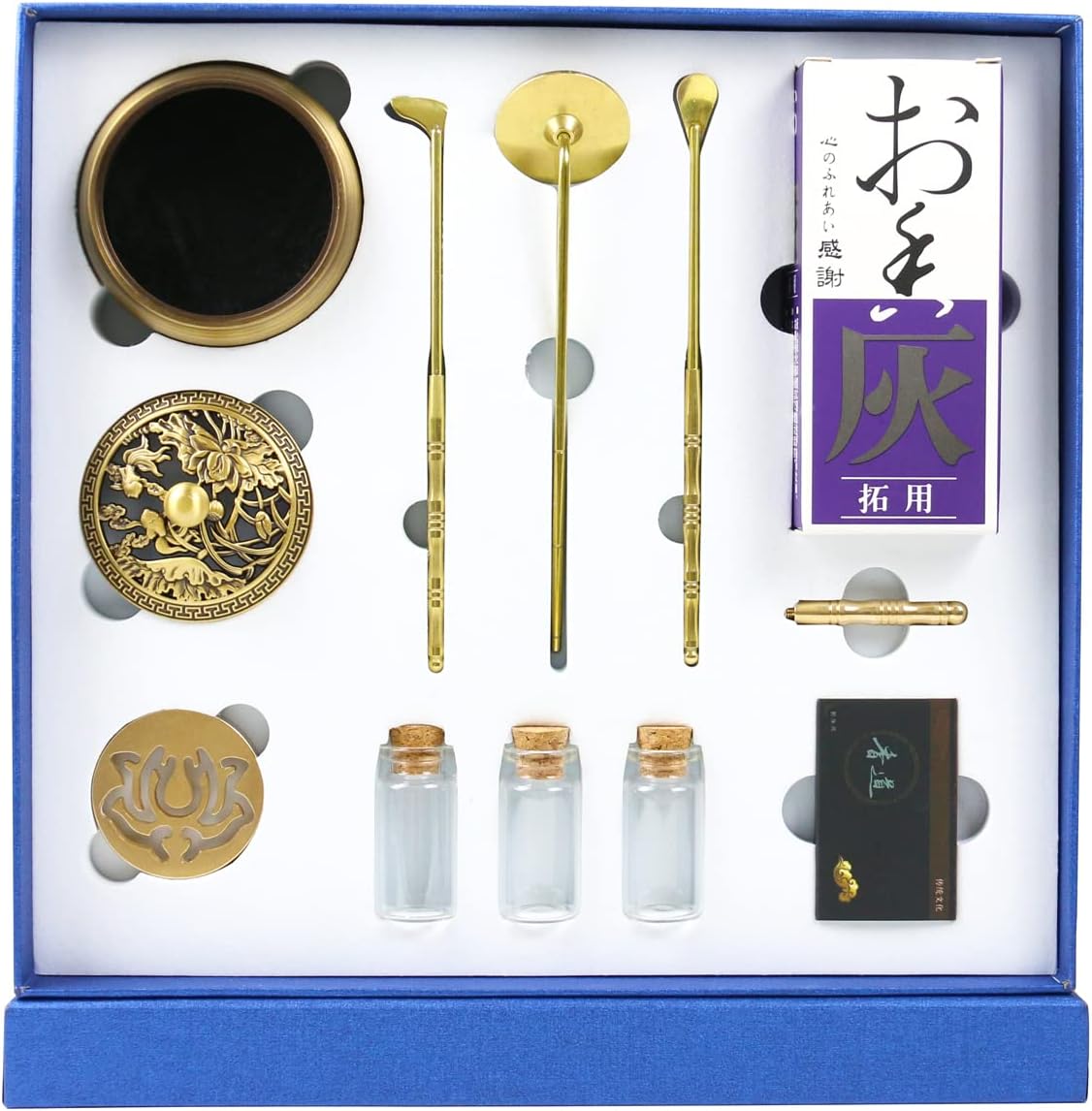 11-Piece Incense Burner Kit for Crafting and Display