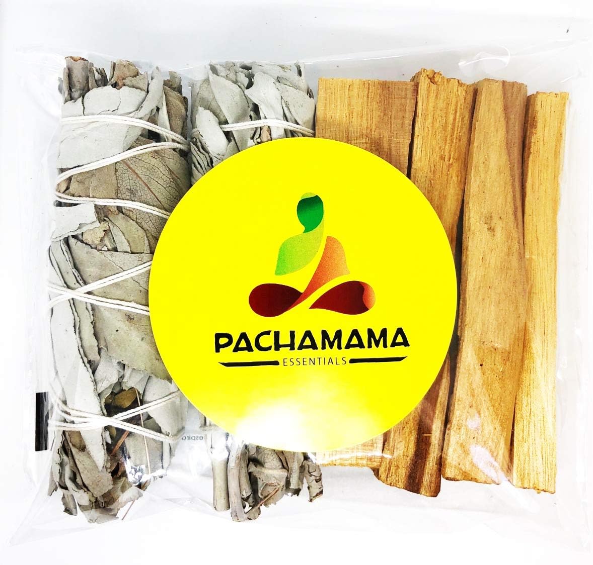 Organic California White Sage Palo Santo Smudge Bundle Kit