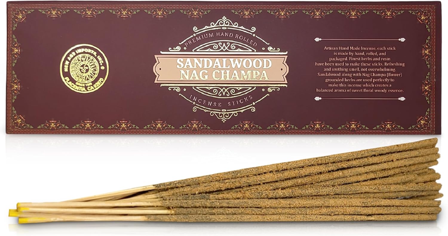 Premium Sandalwood Nag Champa Incense Sticks 90-100 pcs Pack