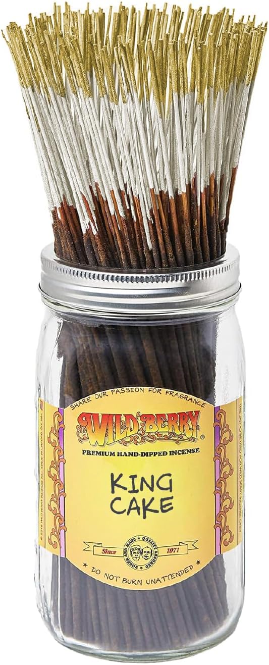 Wild Berry Incense Sticks - King Cake 100 Count