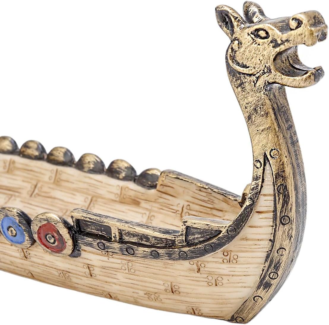 Comeon Retro Dragon Boat Incense Holder