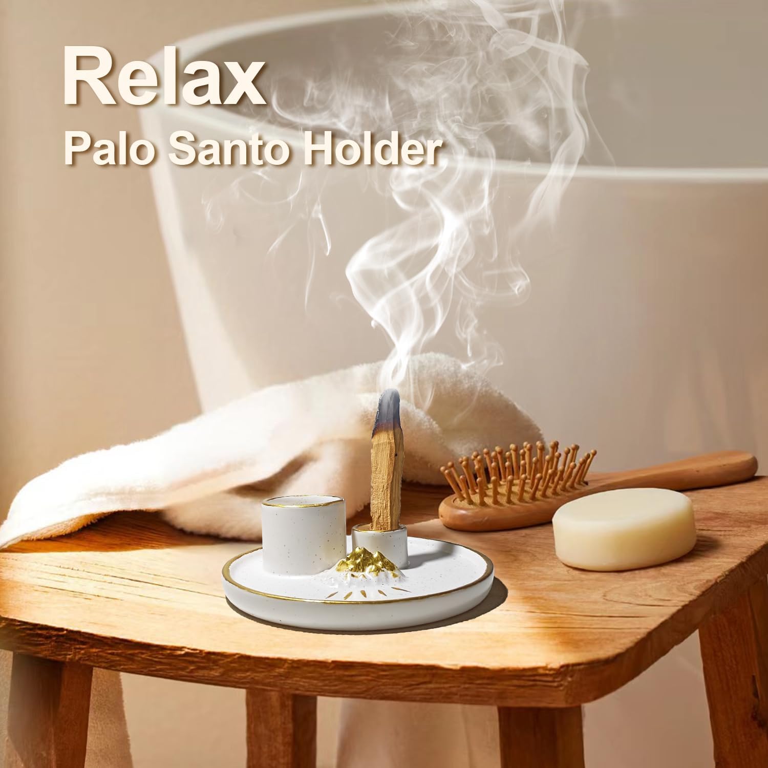 5 in 1 Palo Santo Holder for Meditation and Yoga