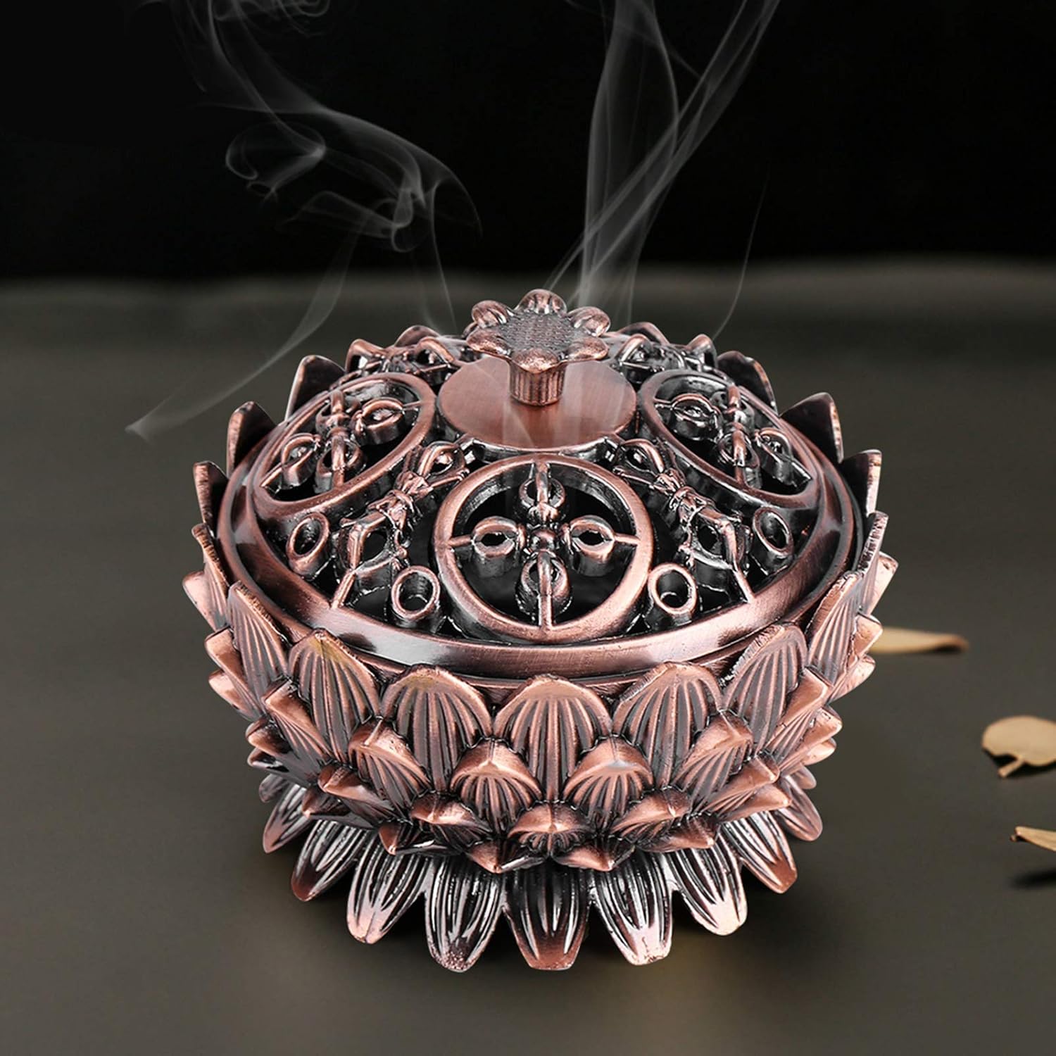 Qiilu Lotus Incense Cone Ash Catcher