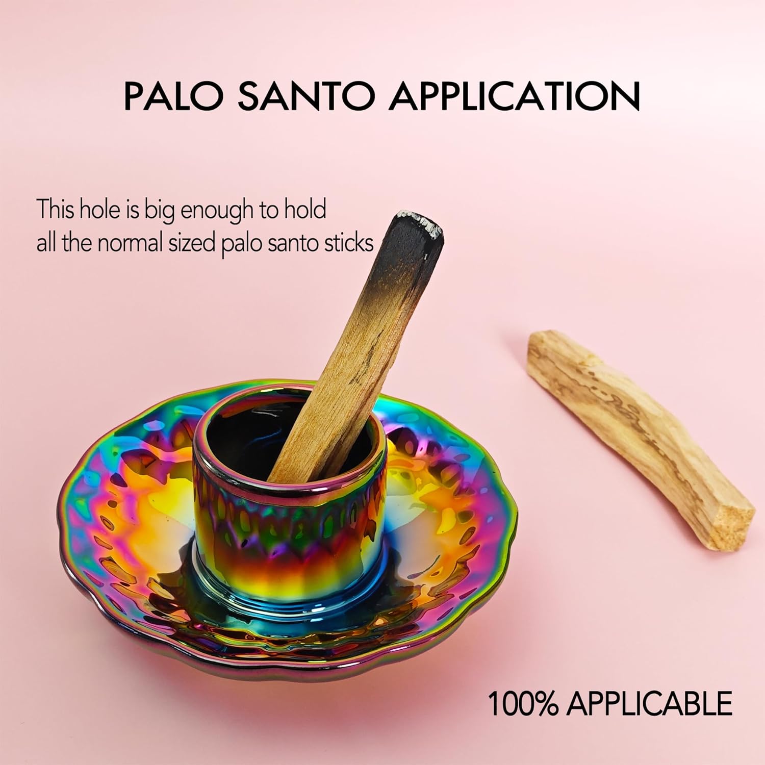 Ceramic Incense Burner Holder for Palo Santo and Sage