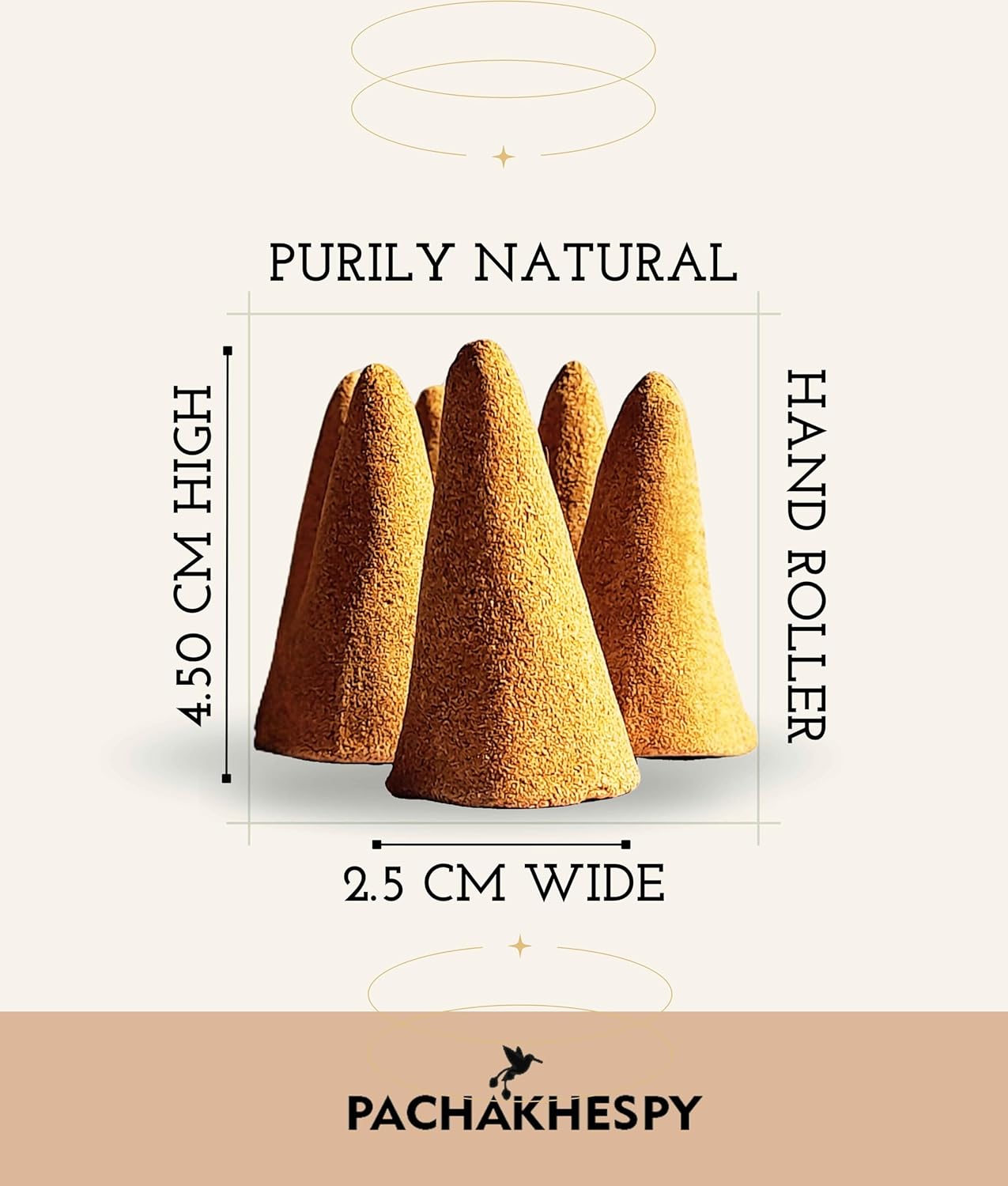 Pachakhespy Palo Santo Incense Cones 10 Per Box