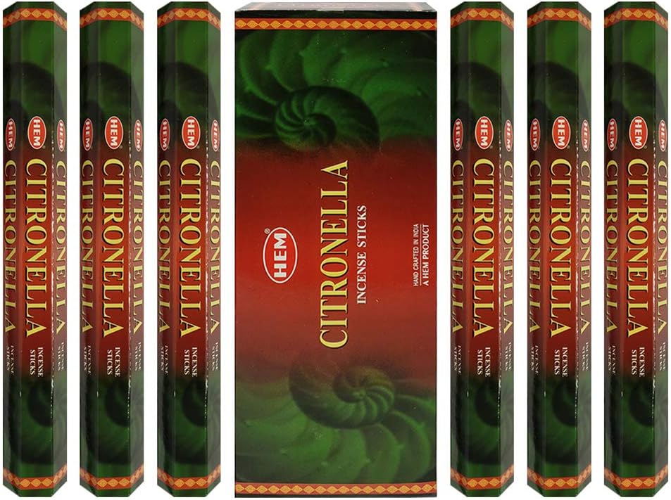 Citronella Incense Sticks and Holder Bundle