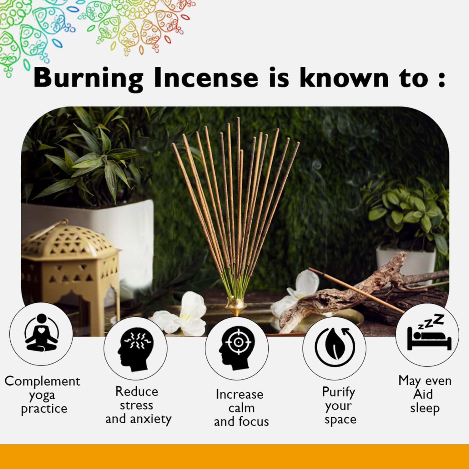 Frankincense Incense Sticks 250g with Holder