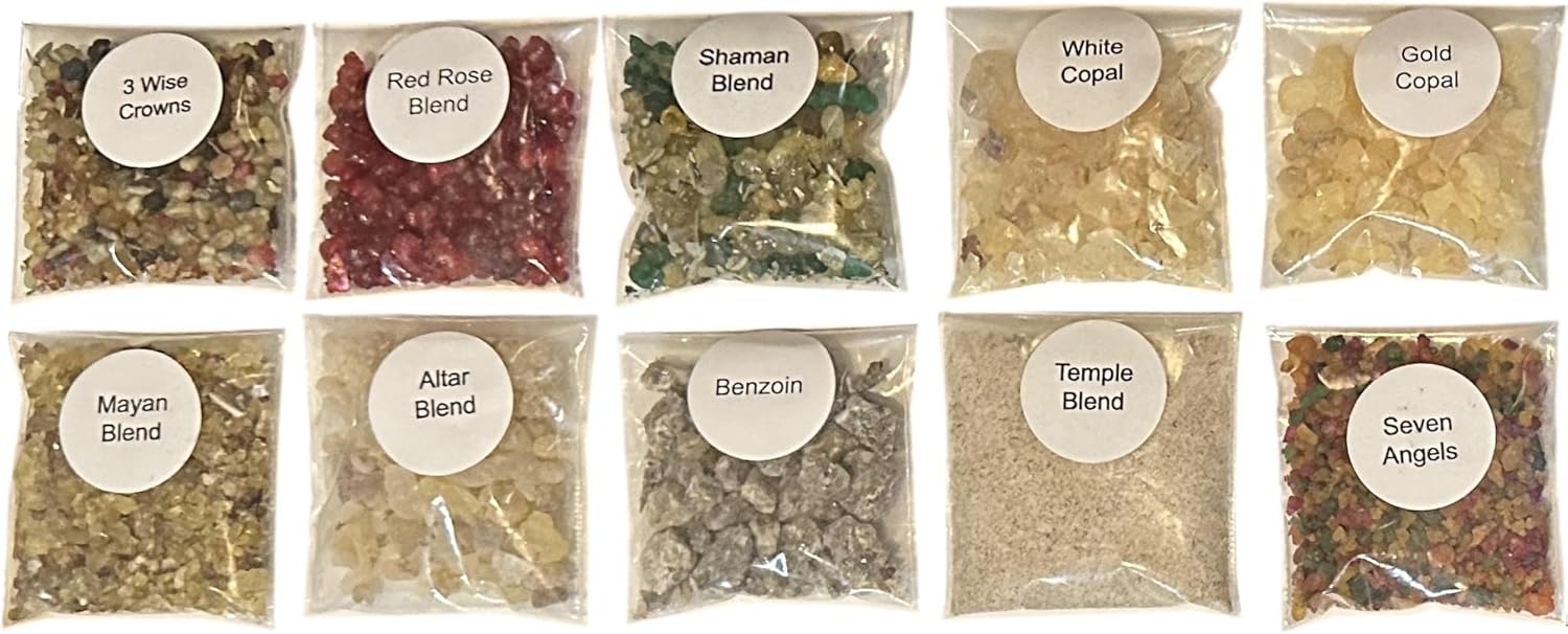 Purecense 10 Quarter Ounce Incense Pack