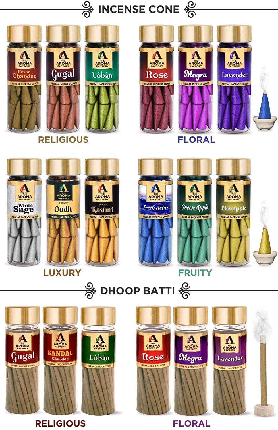 The Aroma Factory Exclusive Giftpack with Jute Bag