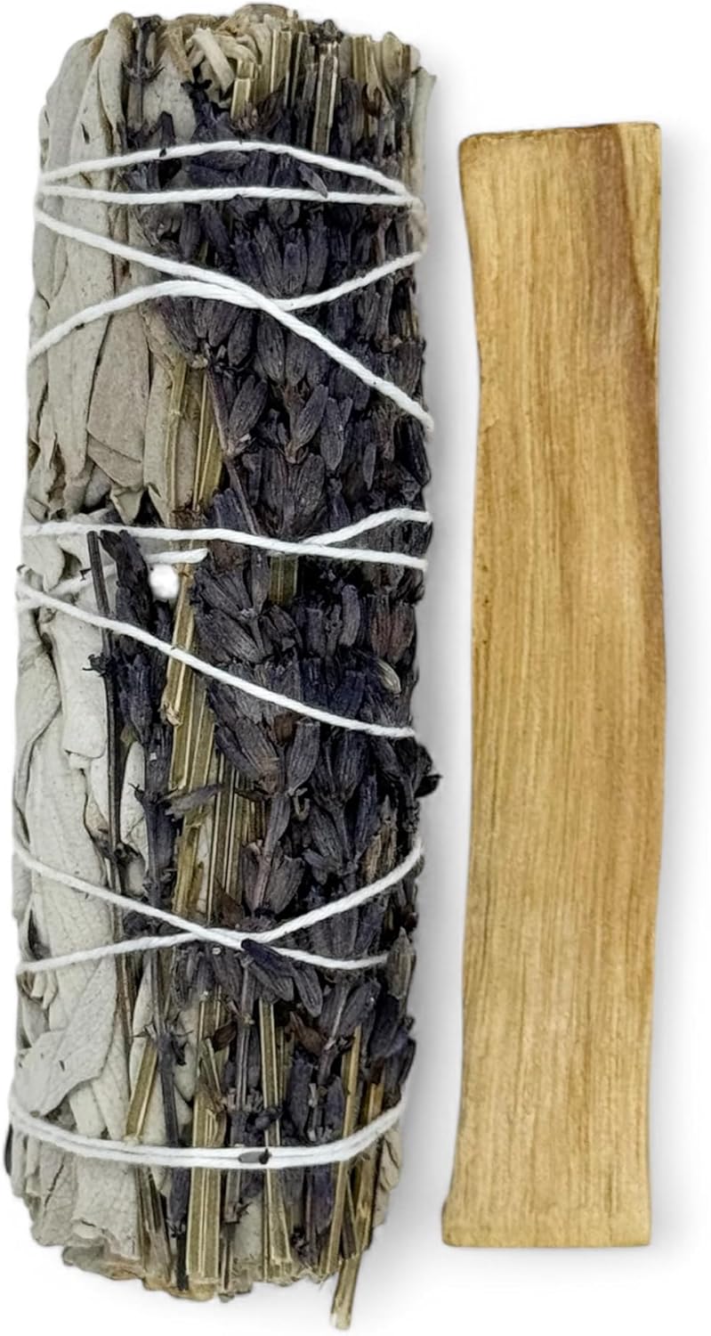 Organic California White Sage Palo Santo Smudge Bundle