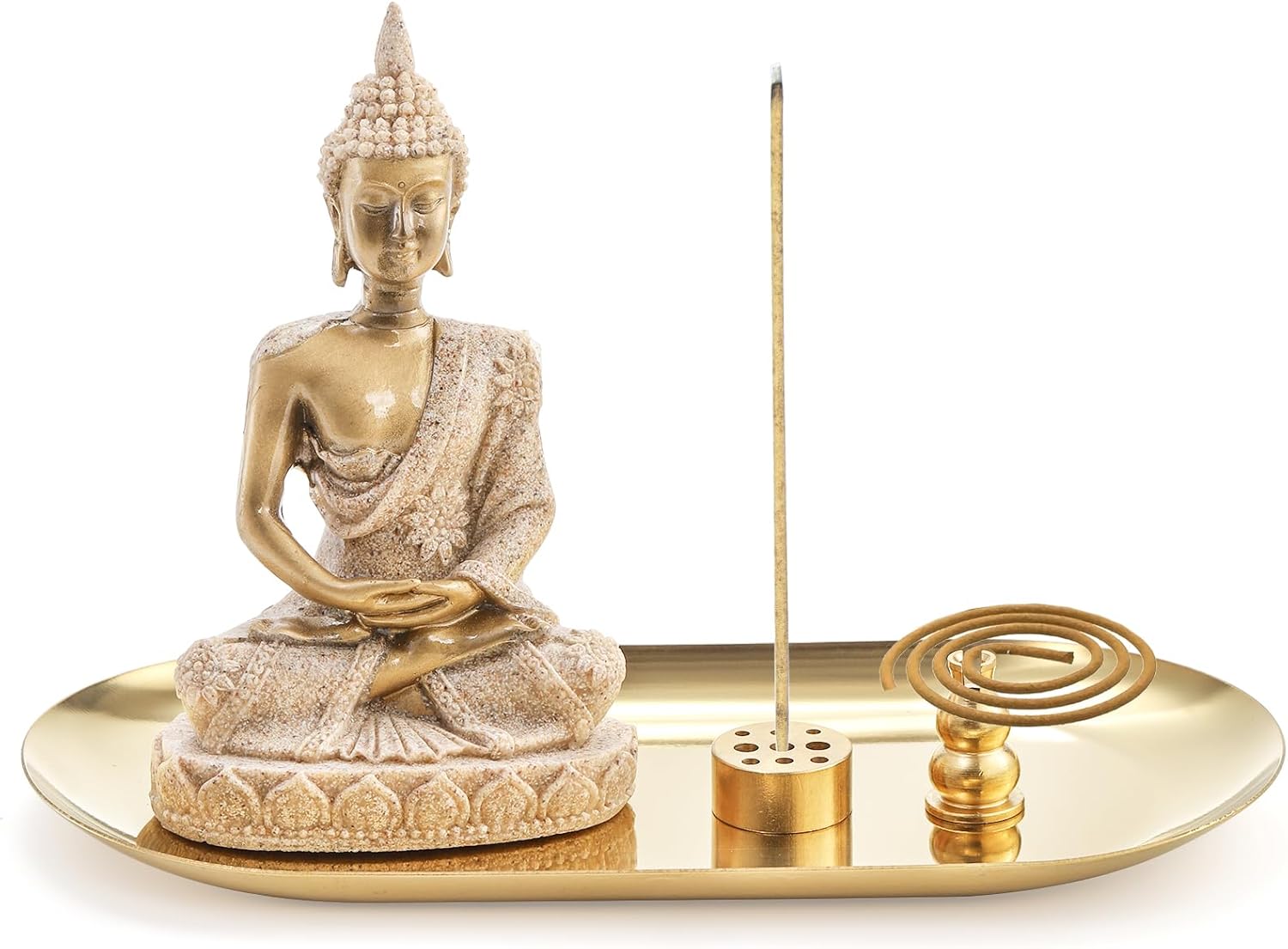 TOPZEA 6 in 1 Incense Holder Set for Meditation and Yoga