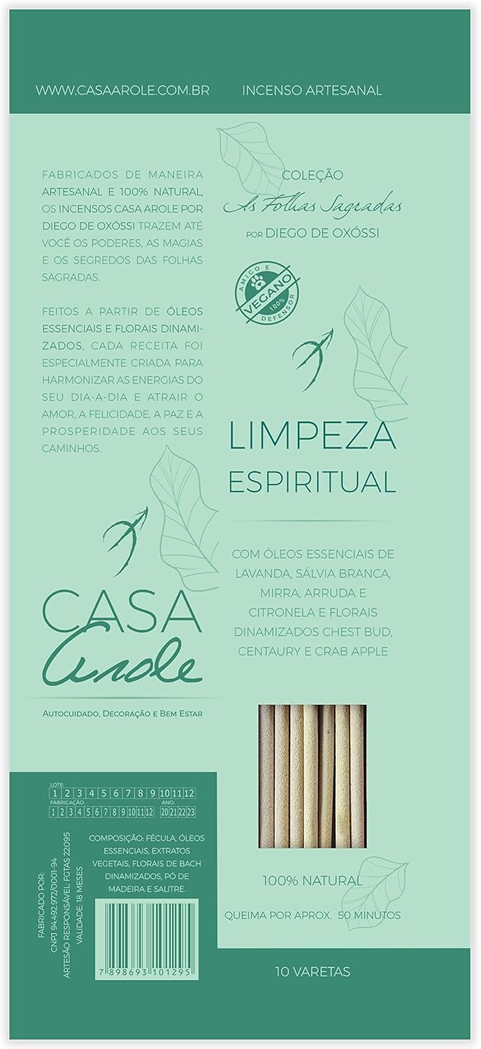 Aromatherapy Premium Incenses Sacred Leaves Collection
