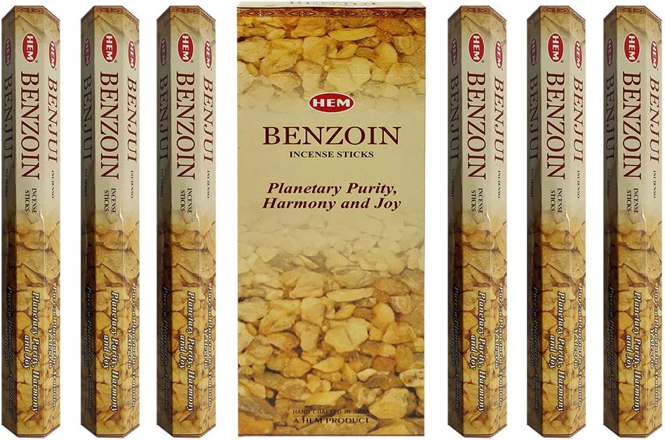 TRUMIRI Benzoin Incense Sticks and Holder Bundle