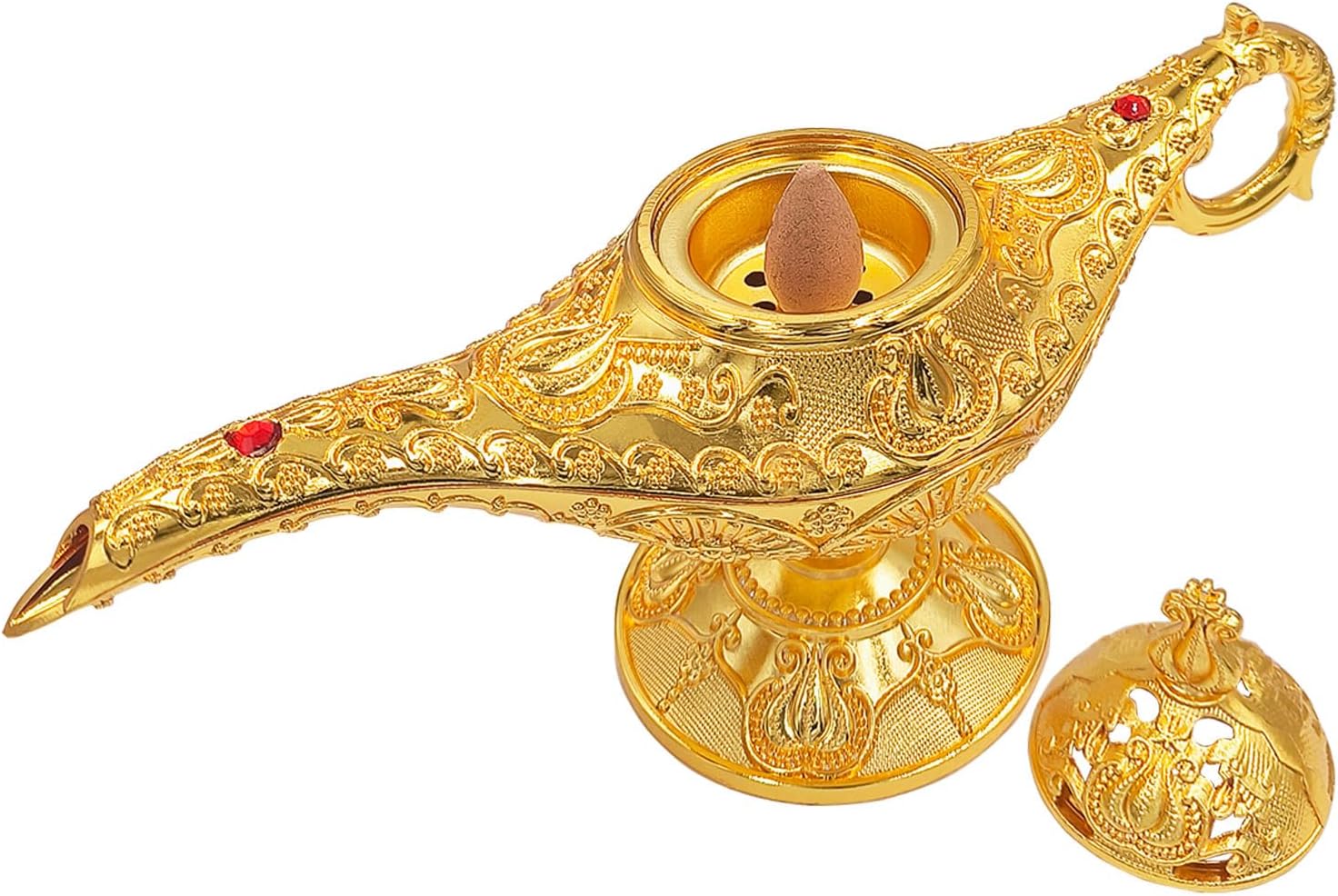 Vintage Aladdin Genie Lamp Incense Holder