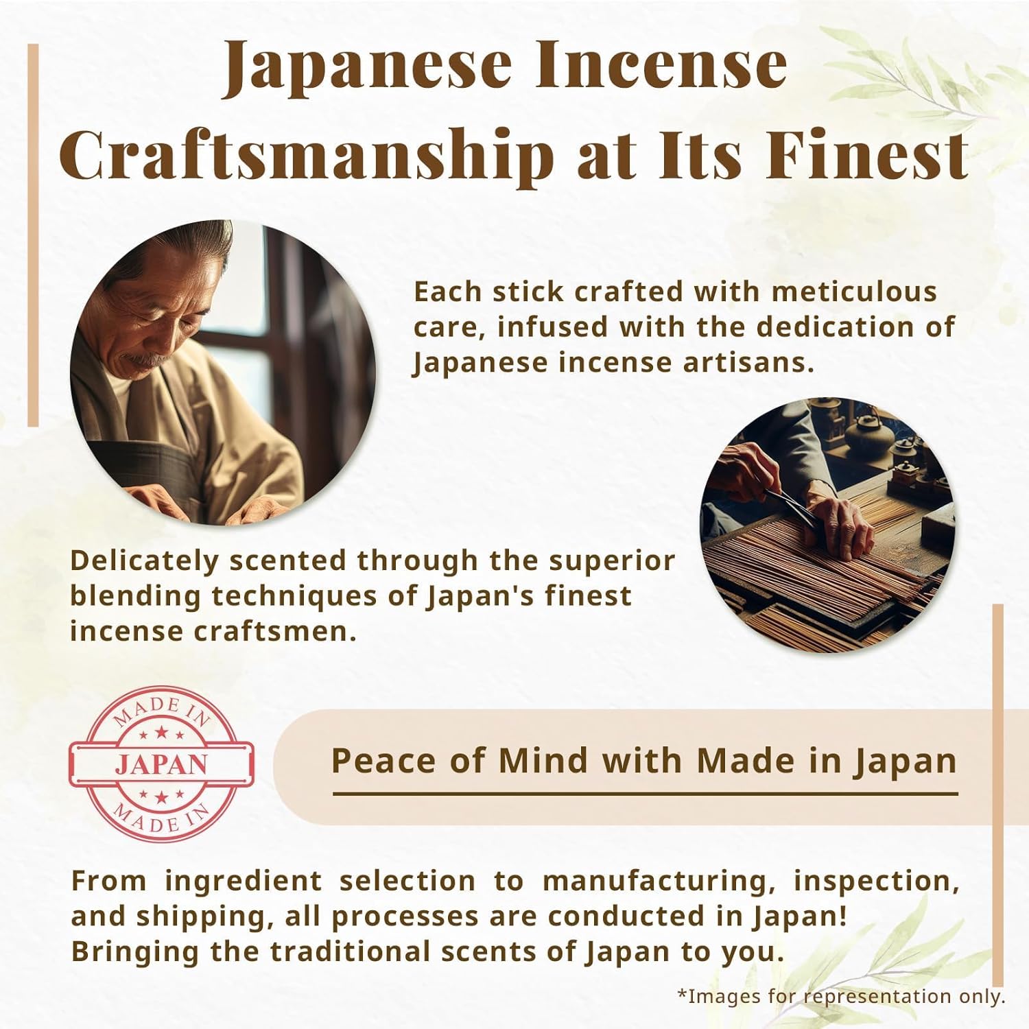 Hasegawa Rabbit Series Incense Cone Set 10 Cones with Holder