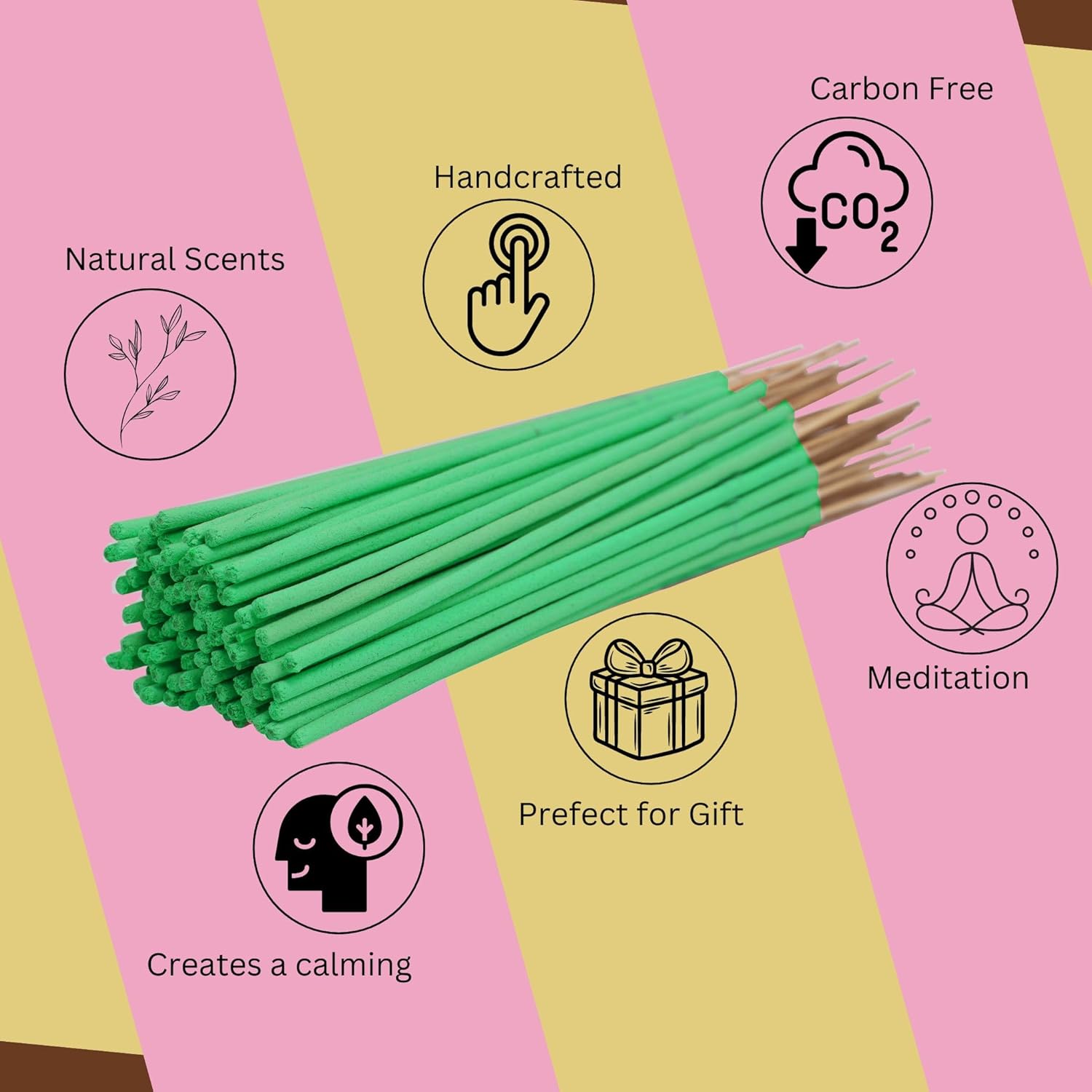 Bless-Citronella Natural Handmade Incense Sticks
